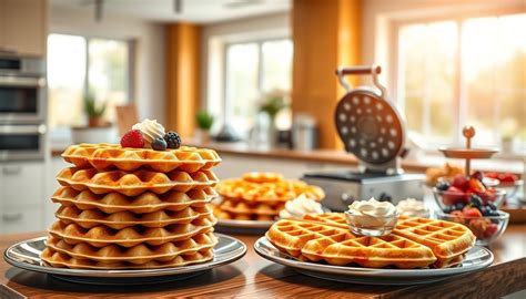 create  high volume waffle station