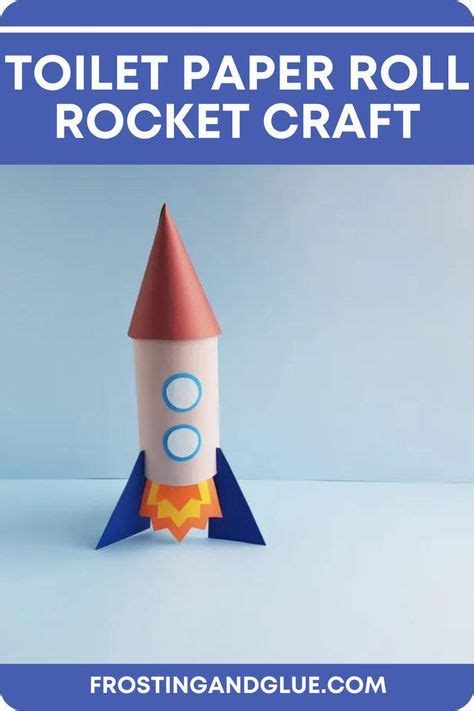 Toilet paper roll rocket craft – Artofit