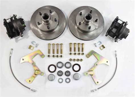 1957 1964 Ford Truck F100 Front Disc Brake Conversion Kit 5 On 5 5 Bolt