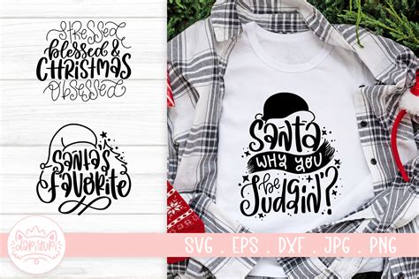 Funny Christmas Quotes Svg Cut File By Dapiyupi Thehungryjpeg