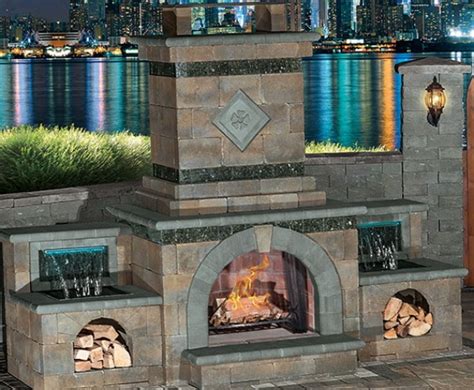 Do It Yourself Outdoor Fireplace Kits Home Design Ideas