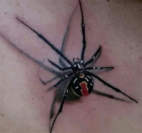 3d Realistic Tattoo Of Spider Tattoosgallaries Spider Tattoo 3d