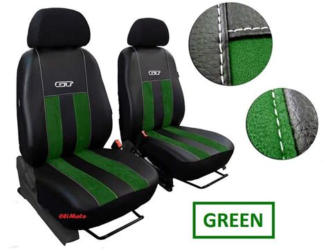 Tailored Eco Leather And Alicante Seat Covers 21 Ford Transit Mk7 2006 2013 Ebay