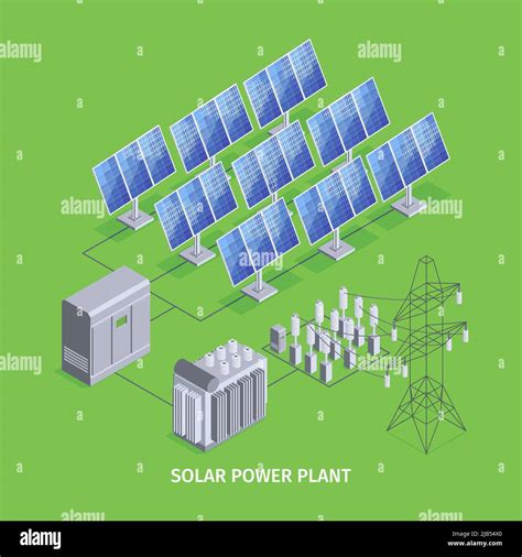 Solar Energy Plant Diagram