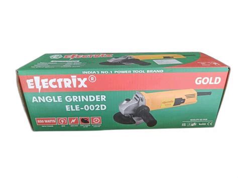 Electrix Gold Ele D Inch Electric Angle Grinder Watt At Rs