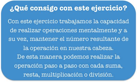 Entrenamiento En Funciones Ejecutivas Memoria De Trabajo Ej