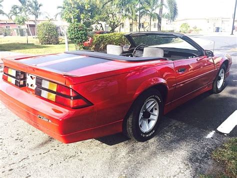 RARE 1990 CHEVROLET CAMARO RS CONVERTIBLE, 5.0 LITER V8, AUTO, A/C CAR, NO RESER for sale ...