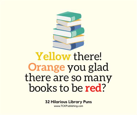 32 Hilarious Library Puns to Brighten Your Day - TCK Publishing