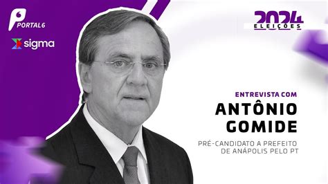 ENTREVISTA ANTÔNIO GOMIDE ELEIÇÕES ANÁPOLIS 2024 Ciclo de