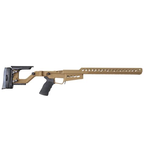 Accuracy International At X Aics Sa Short Chassis Rem 700 Dark Earth Folding Stock 29743fo De