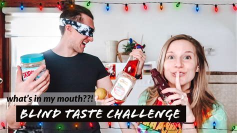 Blind Taste Test Game Funny Gross Food Challenge Vlogmas Day