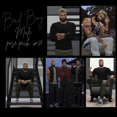 Bad Boy Male Pose Pack 01 More Info At My Blog • Pink Baddie