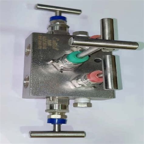 High Pressure Esslok Ss Manifold Way Valve For Industrial Size