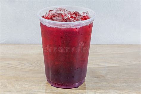 Roselle Juice Or Crimson Rosella Stock Photo Image Of Liquid Fruit