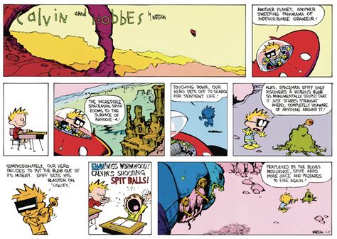 Calvin and Hobbes' 10 Best Spaceman Spiff Comics