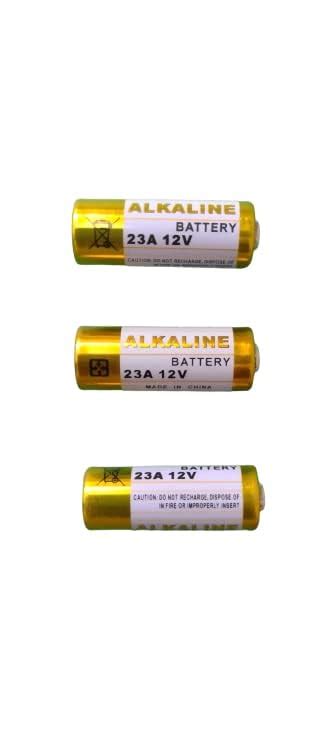 D10 3 Pieces Of 23A GP 12Volt Alkaline Batteries High Voltage Cell Car