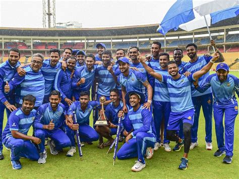 Vijay Hazare Trophy Karnataka Beat Tamil Nadu By 60 Runs In Final