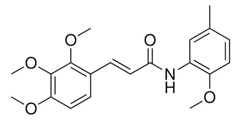 N Methoxy Methyl Phenyl Trimethoxy Phenyl Acrylamide