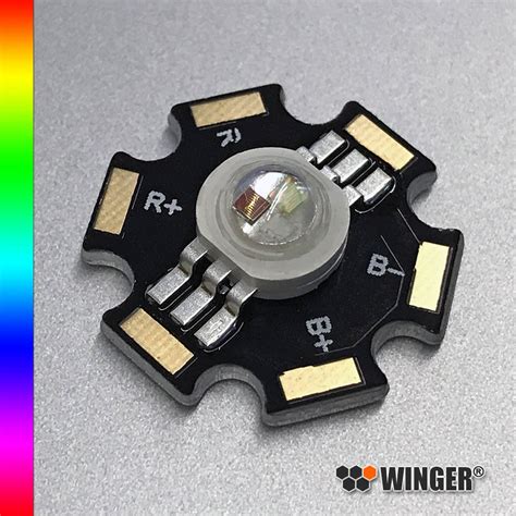 Winger Weprgb S Power Led Star Rgb W