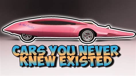 Cars You Never Knew Existed Youtube