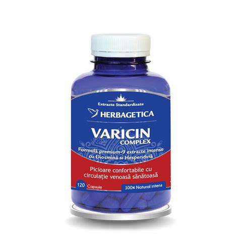 Varicin Complex 120 Capsule Herbagetica Farmacia Tei Online