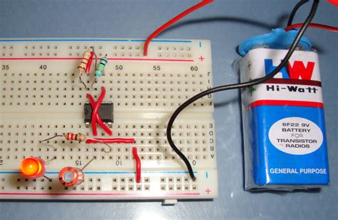 Astable Multivibrator 555 Timer Diagram