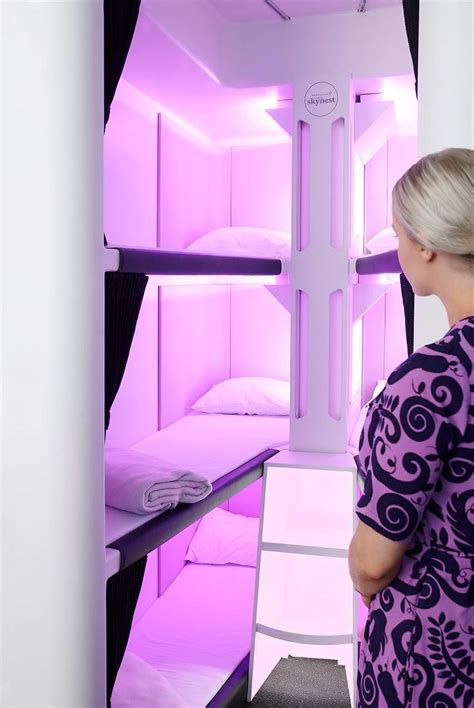 Air New Zealand Unveils Skynest Sleeping Pods For Economy Passengers