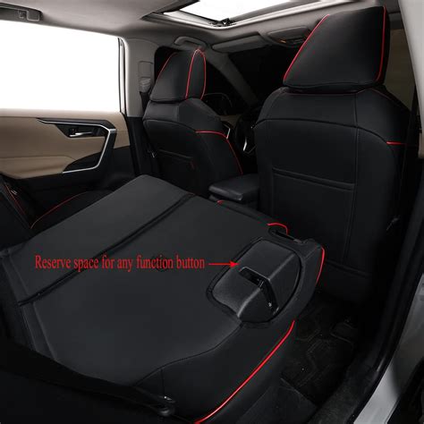 Ekr Custom Fit Rav4 Car Seat Covers For Select Toyota Rav4 2019 2020 2021 2022