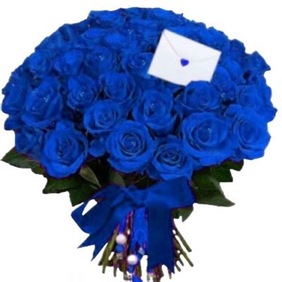 Buquê 60 Rosas Azul