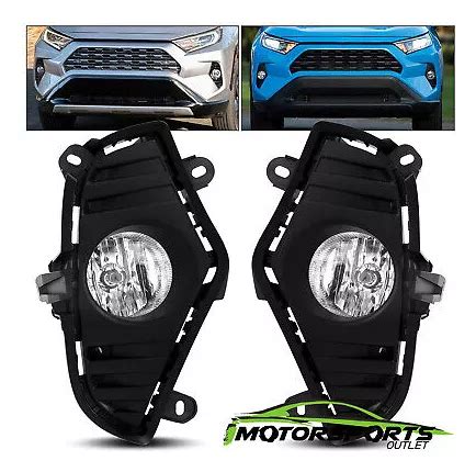 Fit 2019 2020 Toyota Rav4 Rav 4 Front Bumper Fog Lights Nnb Cuotas