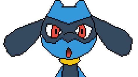 Riolu Pixel Art