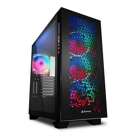 Sharkoon Elite Shark Ca H Pc Deksel Atx Eatx Micro Atx Mini Itx