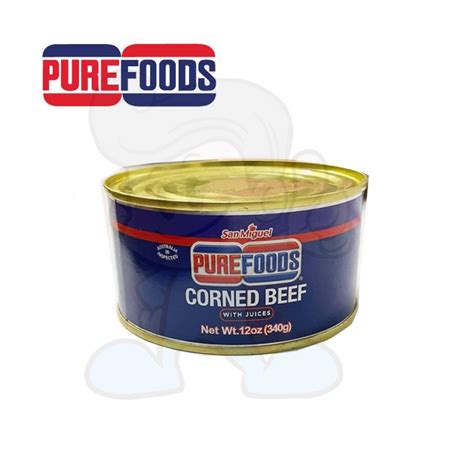 Purefoods Corned Beef With Juices 340g Shopee Philippines