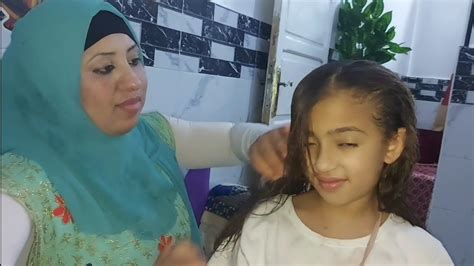 روتين العيد 💃فردة شعر بنتى بحجات مكنت متوقعه تتحط على الشعر وتجيب نتيجه