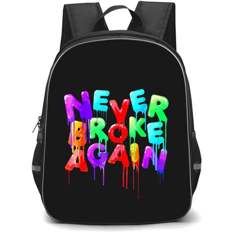 NBA Youngboy Backpack StudentPack - NBA Youngboy Never Broke Again Logo ...