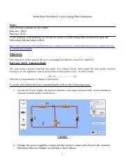 Kirchhoff S Laws Docx Worksheet Kirchhoff S Laws Using Phet