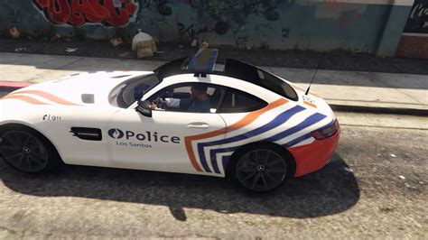 Wip Project Belgian Police Mercedes Amg Gt Youtube