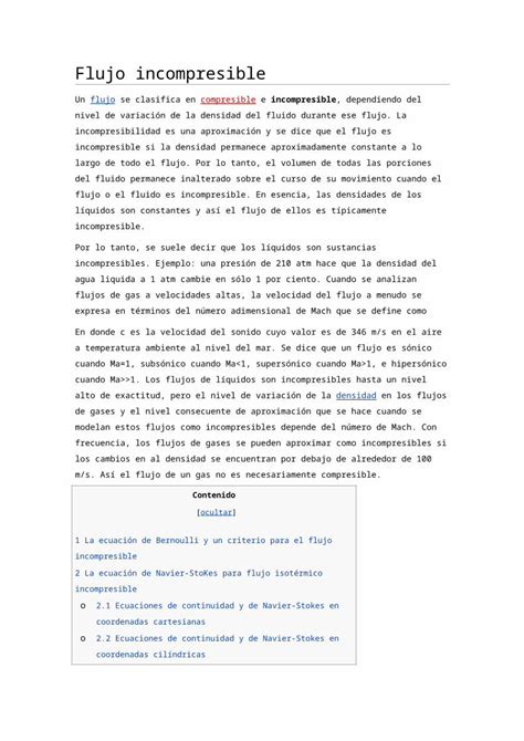 DOCX Flujo Incompresible DOKUMEN TIPS