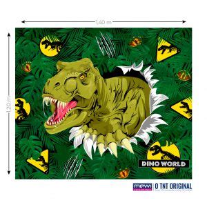 Painel Dino World Mewi Estampados TNT