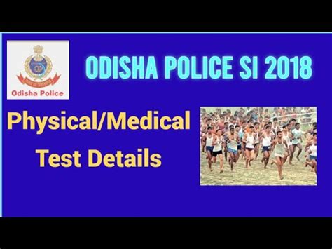 Odisha Police Si Physical Test Cpse Si Physical Test