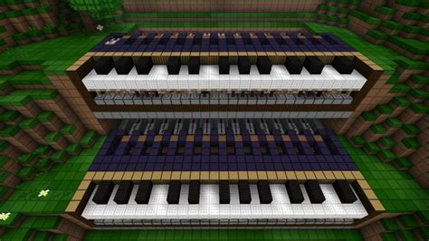 Minecraft Programmable Piano Youtube