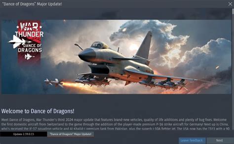 War Thunder Dance Of Dragons Landt Met Eerste Binnenlandse