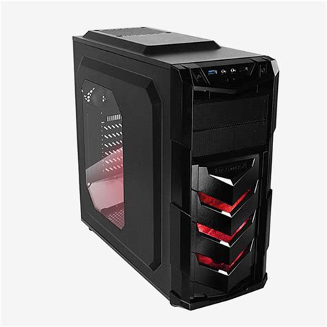 Raidmax Vortex V4 Black/Red Case 404 Wbr- PC CASE - Build Your Custom ...