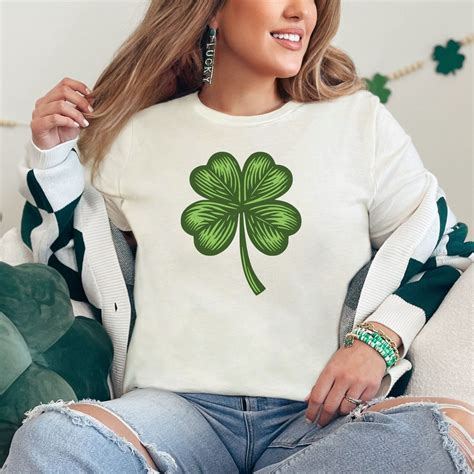 St Patricks Shirt Lucky Shamrock Tee St Paddys Day T Shirt Four