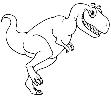 Desenhos Para Colorir De Dinossauro T Rex Dicas Pr Ticas