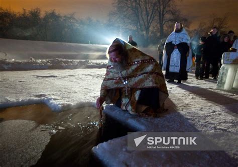 Epiphany Bathing At Kolomenskoye Sputnik Mediabank