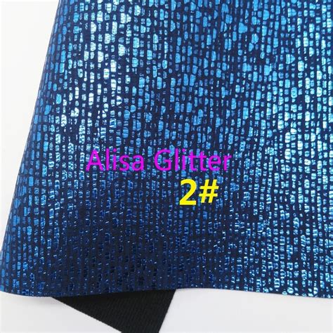 Pcs A Size X Cm Alisa Glitter Blue Glitter Fa Grandado