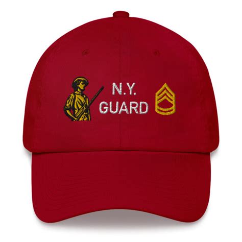 Ny Guard Sergeant First Class Cap State Defense Force Online Store