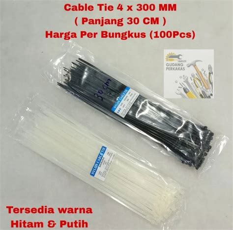 Kabel Ties 30 CM Nylon Cable Tie Insulock Pengikat Kabel 300MM