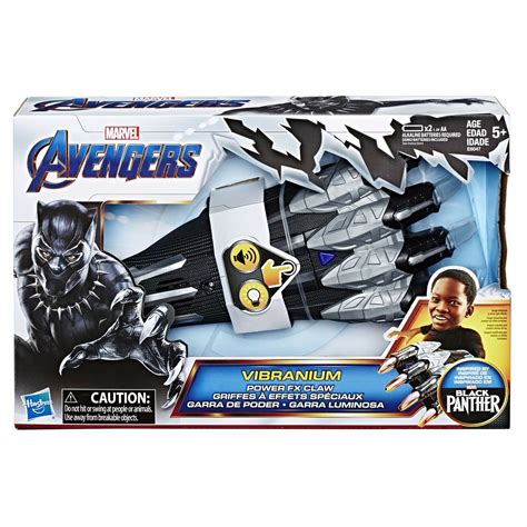 Avengers Marvel Black Panther Vibranium Power Fx Claw With Motion